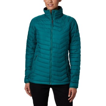 Columbia Ženske Jakne - Powder Lite Svijetlo Zelene | ICJX-30961